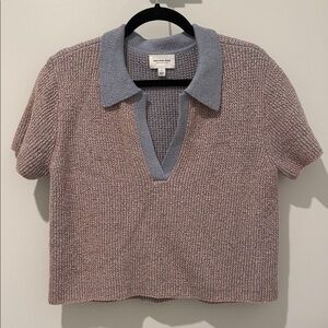 Who What Wear Knit Polo